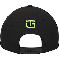 Men's New Era Black Ty Gibbs Flawless 9FORTY Snapback Hat