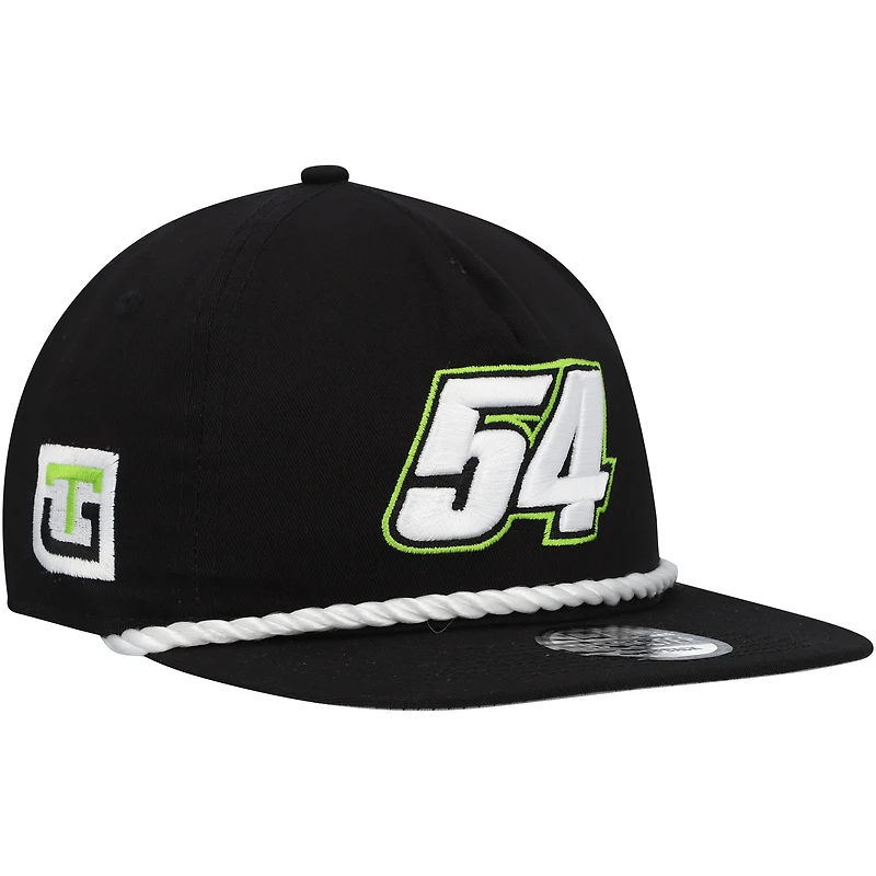 Casquette snapback de golfeur New Era Ty Gibbs noire pour homme