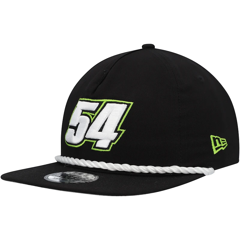 Men's New Era Black Ty Gibbs Golfer Snapback Hat