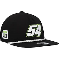Casquette snapback de golfeur New Era Ty Gibbs noire pour homme
