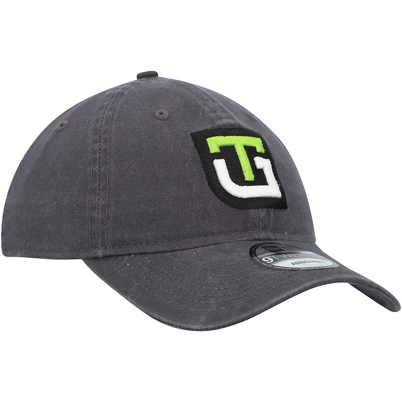 Men's New Era Graphite Ty Gibbs Enzyme Washed 9TWENTY Adjustable Hat