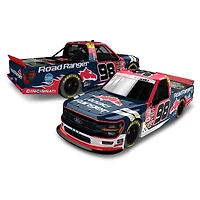 Action Racing Ty Majeski #98 Road Ranger 2024 NASCAR Craftsman Truck Series Vainqueur de la course du championnat 1:24 Peinture régulière Ford F-150 moulé sous pression