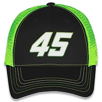 Men's 23XI Racing Black/Green Tyler Reddick Big Number Adjustable Hat