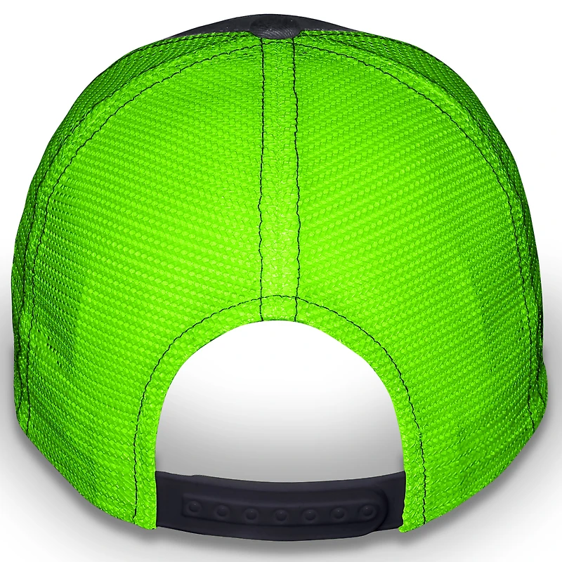 Men's 23XI Racing Black/Green Tyler Reddick Big Number Adjustable Hat