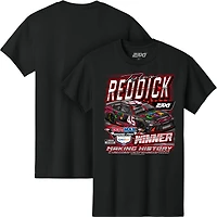 T-shirt noir 23XI Racing Tyler Reddick 2026 DuraMax Texas Grand Prix Powered by RelaDyne, vainqueur de la course