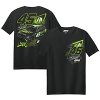 T-shirt noir 23XI Racing pour homme, motif voiture Beast de Tyler Reddick