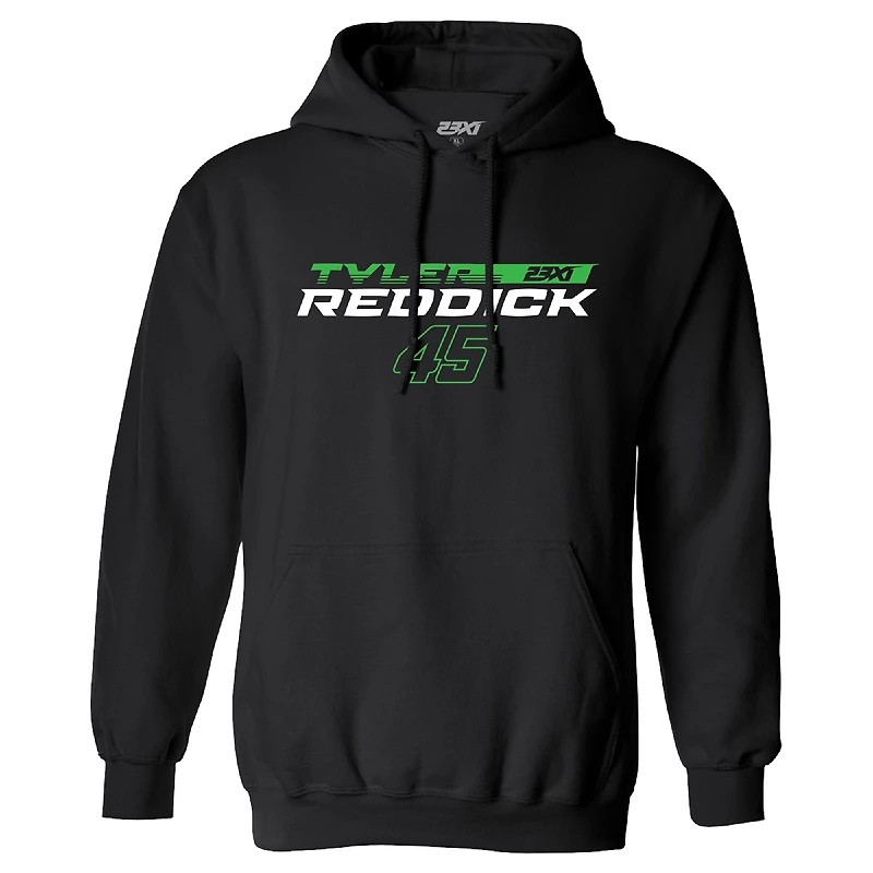 Men's 23XI Racing  Black Tyler Reddick Beast Pullover Hoodie