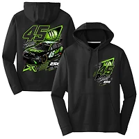 Men's 23XI Racing  Black Tyler Reddick Beast Pullover Hoodie
