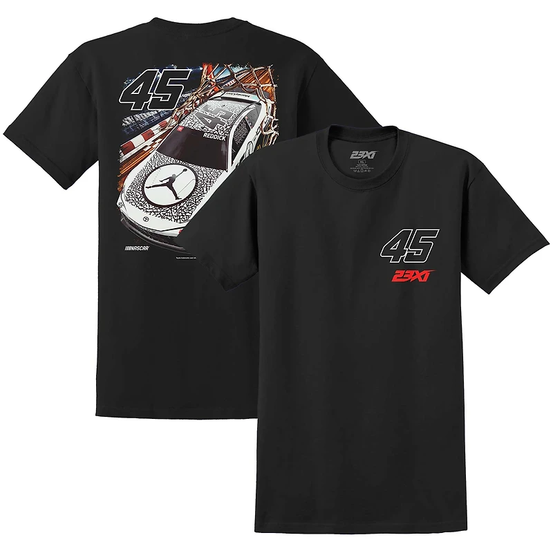 Men's 23XI Racing Black Tyler Reddick Jordan Brand Car T-Shirt