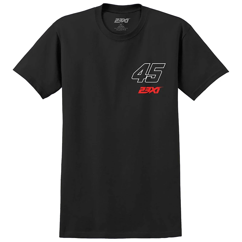 Men's 23XI Racing Black Tyler Reddick Jordan Brand Car T-Shirt