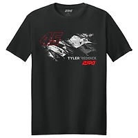 Men's 23XI Racing  Black Tyler Reddick Jordan Brand T-Shirt