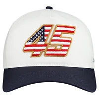 Casquette homme '47 White Tyler Reddick Flag Fill Two-Tone Team Adjustable Hitch