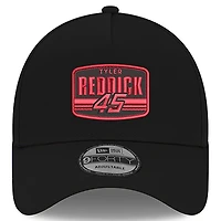 Casquette ajustable Tyler Reddick 9FORTY A-Frame Patch noire New Era pour homme