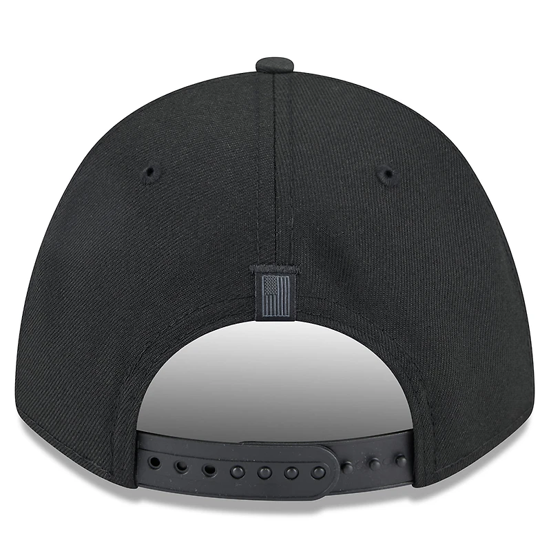 Casquette ajustable noire Tyler Reddick American Flag 9FORTY M-Crown A-Frame pour homme de New Era