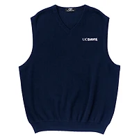 Gilet en tricot Milano bleu marine pour homme des Aggies de l'UC Davis