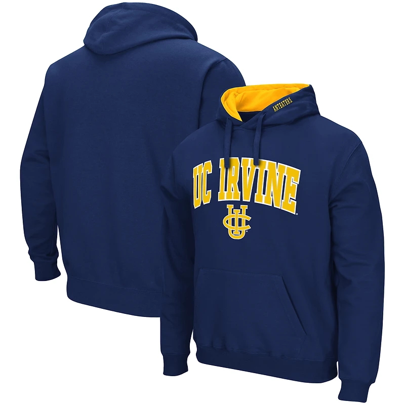 Men's Colosseum  Heather Gray UC Irvine Anteaters Arch & Logo Hoodie