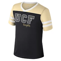 T-shirt noir pour jeunes filles du Colisée UCF Knights Space Opera