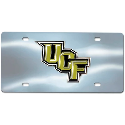 Plaque d'immatriculation moulée sous pression Logo Brands UCF Knights