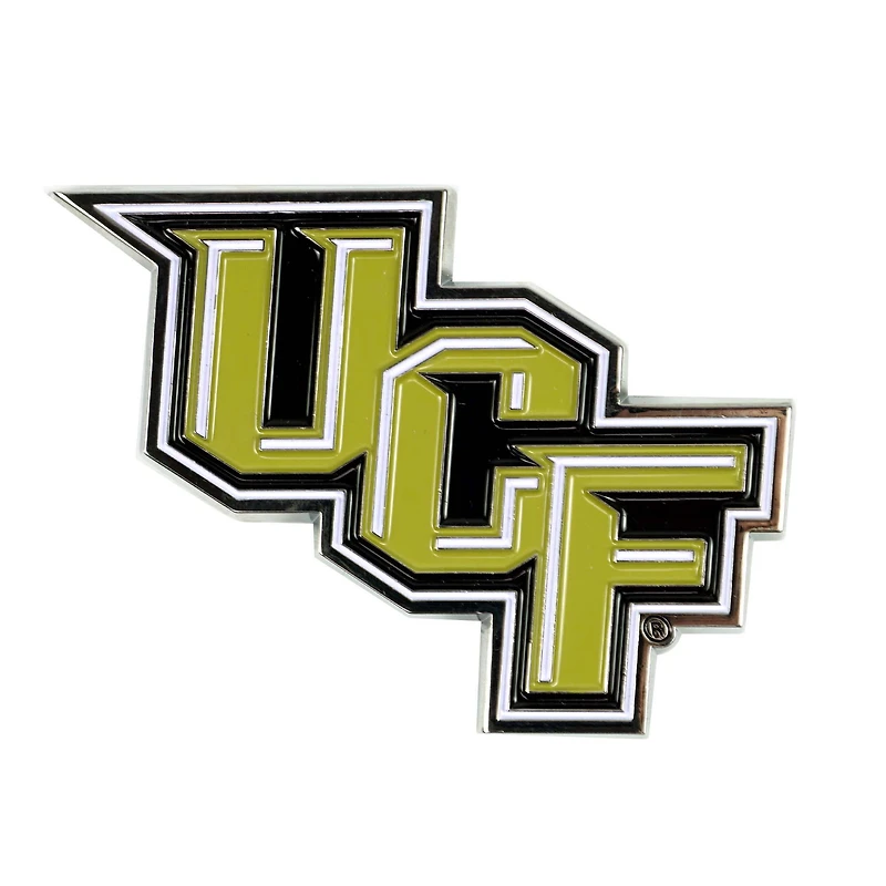 Logo de marque UCF Knights Emblème automobile en relief couleur