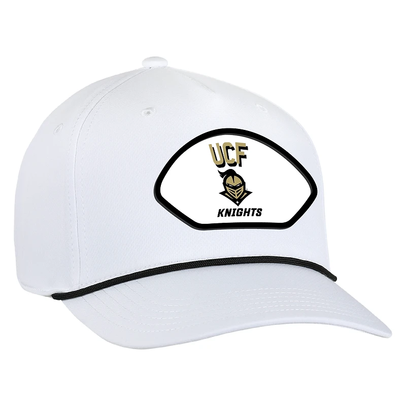 Casquette ajustable en corde Ahead White UCF Knights Alto pour homme