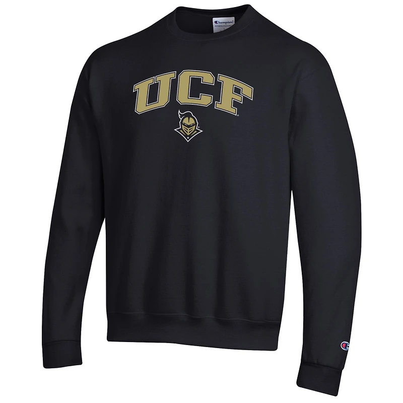 Sweat-shirt à enfiler avec logo Arch Over Champion Black UCF Knights pour homme