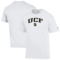 T-shirt blanc avec logo UCF Knights pour homme Champion