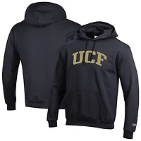 Sweat à capuche en polaire Basic Arch Champion Black UCF Knights pour homme