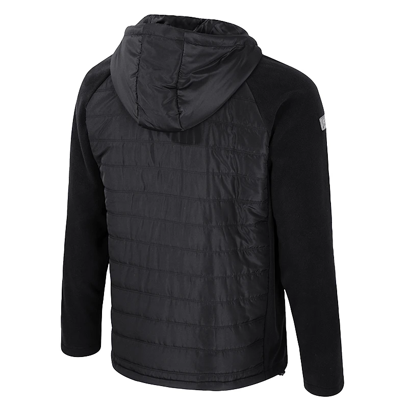 Veste à capuche entièrement zippée Colosseum Black UCF Knights Block The Sun pour homme