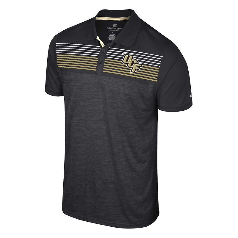 Polo Colosseum noir UCF Knights Langmore pour hommes