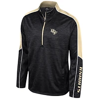 Veste Colosseum Black UCF Knights Marled Half-Zip pour homme