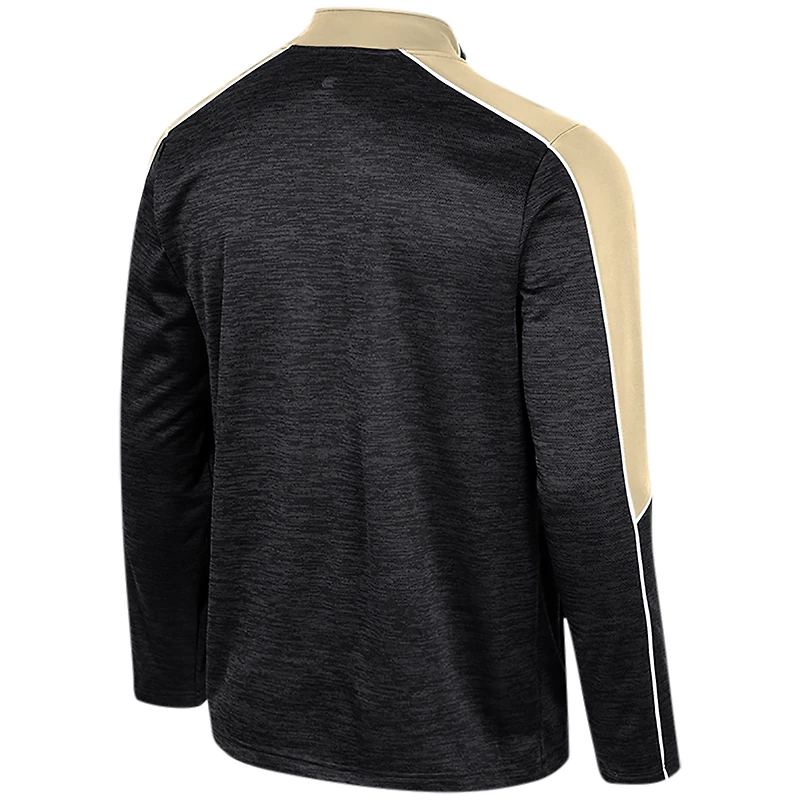 Veste Colosseum Black UCF Knights Marled Half-Zip pour homme