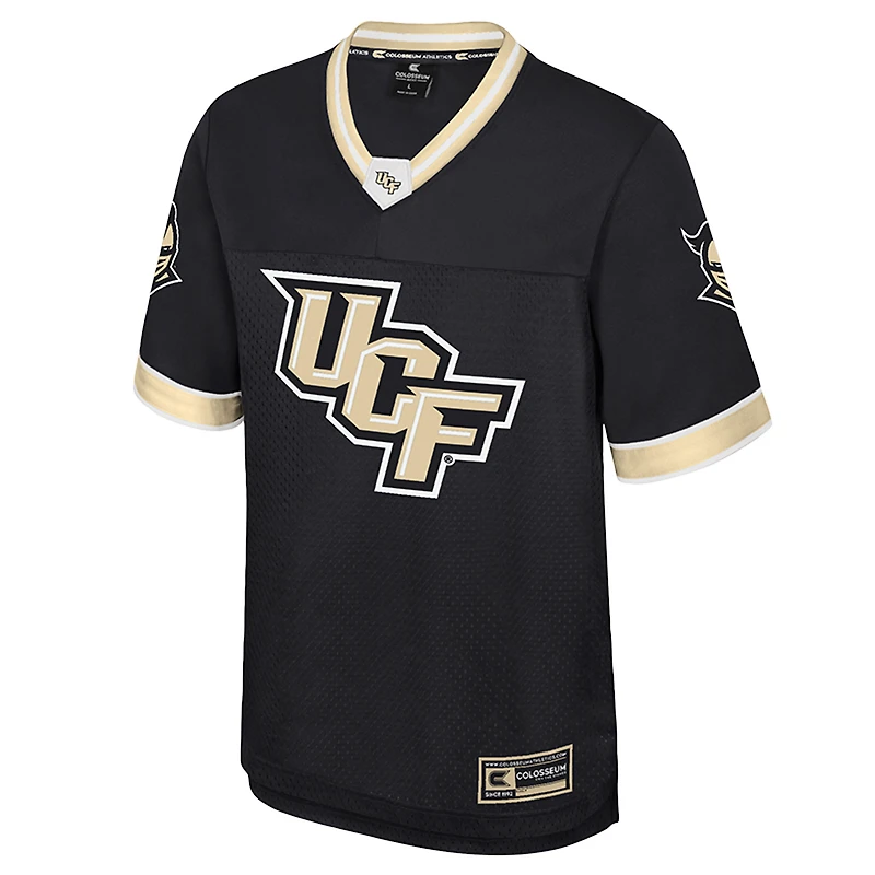 Maillot de football américain Colosseum Black UCF Knights pour homme, « Rien que les hits »