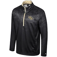 Men's Colosseum  Black UCF Knights The Machine Half-Zip Jacket