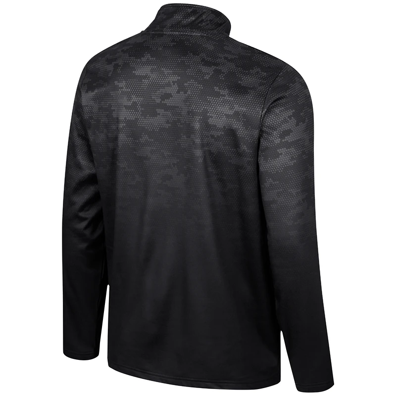 Men's Colosseum  Black UCF Knights The Machine Half-Zip Jacket