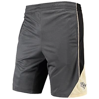 Short de l'équipe UCF Knights Turnover, couleur anthracite, Colosseum, pour hommes