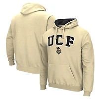 Sweat à capuche Colosseum Gold UCF Knights Arch & Logo pour hommes