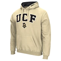 Sweat à capuche Colosseum Gold UCF Knights Arch & Logo pour hommes
