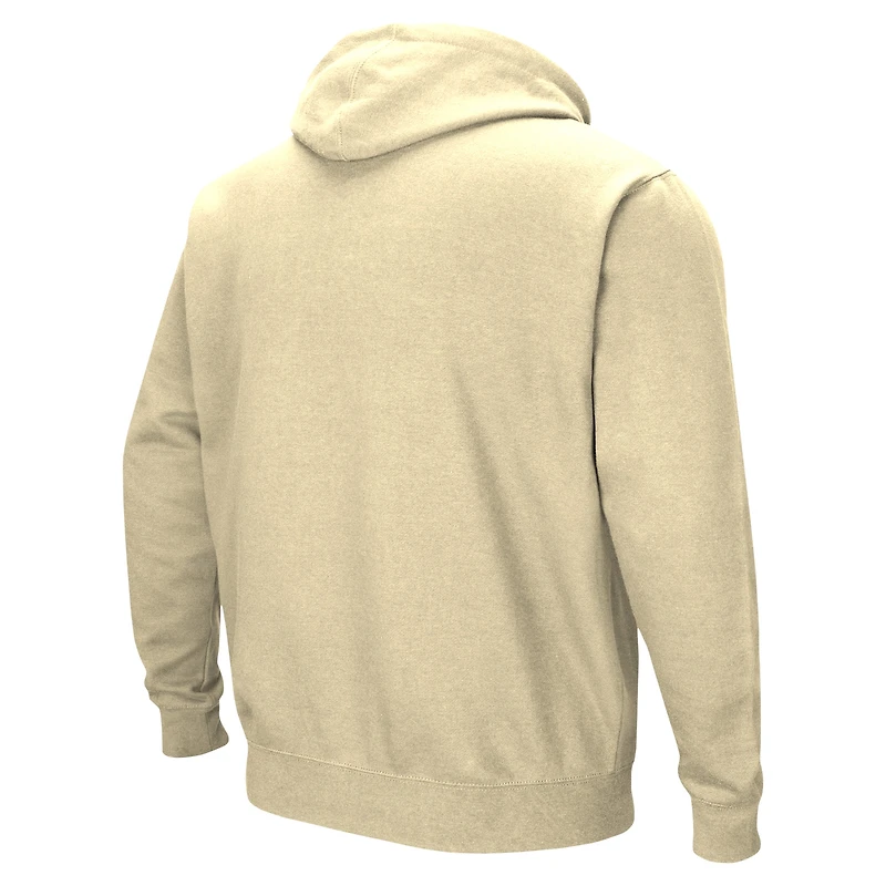 Sweat à capuche Colosseum Gold UCF Knights Arch & Logo pour hommes