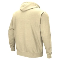 Sweat à capuche Colosseum Gold UCF Knights Arch & Logo pour hommes