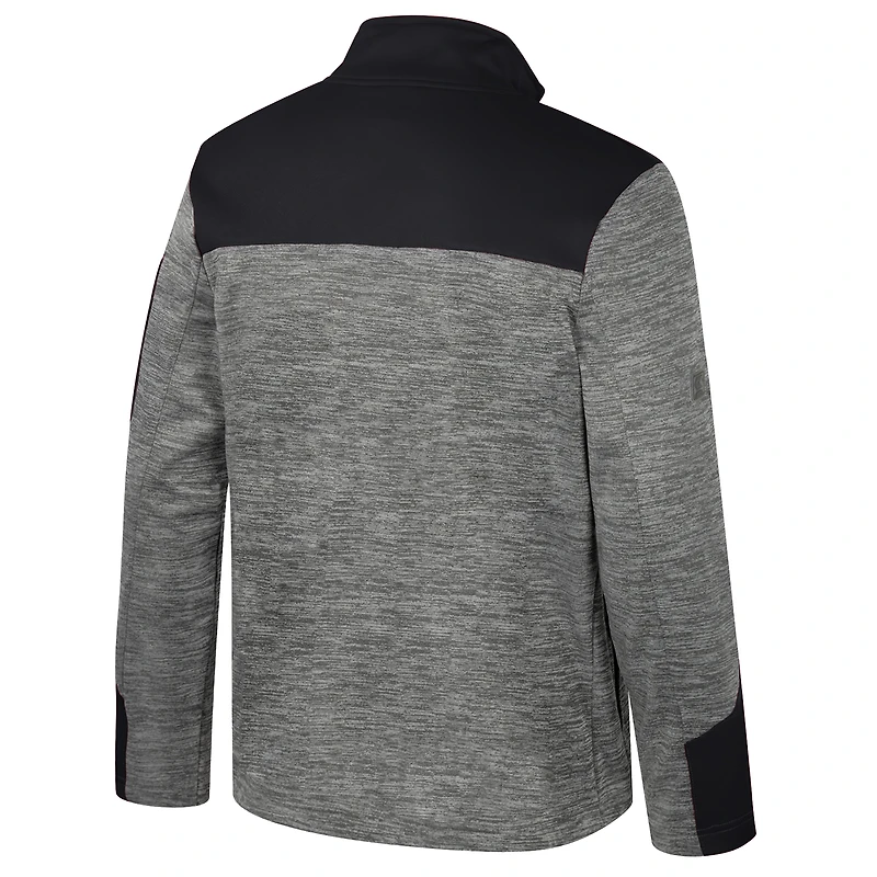 Men's Colosseum  Gray/Black UCF Knights Guard Full-Zip Jacket