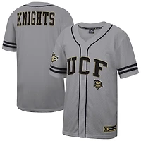 Men's Colosseum Gray UCF Knights Free Spirited Baseball Jersey