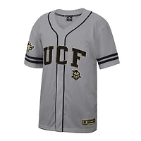 Men's Colosseum Gray UCF Knights Free Spirited Baseball Jersey