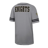 Men's Colosseum Gray UCF Knights Free Spirited Baseball Jersey