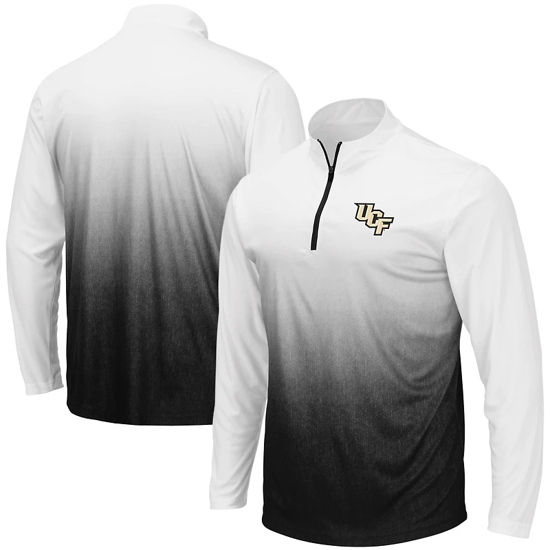 Veste Colosseum Grey UCF Knights Magic Team Logo Quarter-Zip pour homme