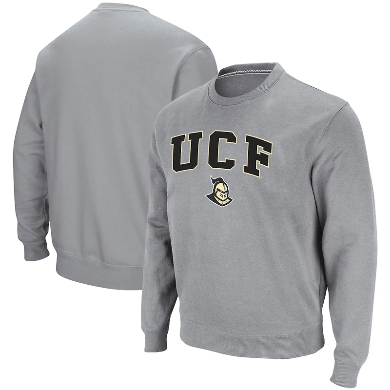 Sweat Colosseum gris chiné UCF Knights Arch & Logo Tackle Twill pour homme
