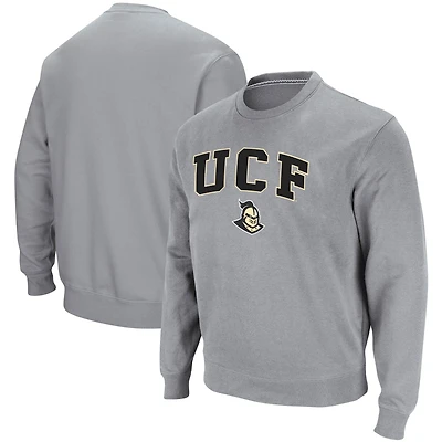 Sweat Colosseum gris chiné UCF Knights Arch & Logo Tackle Twill pour homme