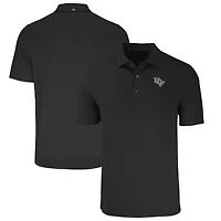 Men's Cutter & Buck Black UCF Knights Big Tall Forge Eco Stretch Recycled Polo