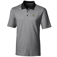 Polo à rayures ton sur Forge pour homme, noir, Cutter & Buck, UCF Knights, grandes tailles