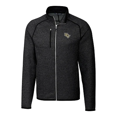 Veste zippée intégrale pour homme Cutter & Buck Anthracite UCF Knights