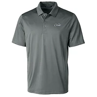 Men's Cutter & Buck Gray UCF Knights Citronaut Logo Big Tall DryTec Prospect Textured Stretch Polo